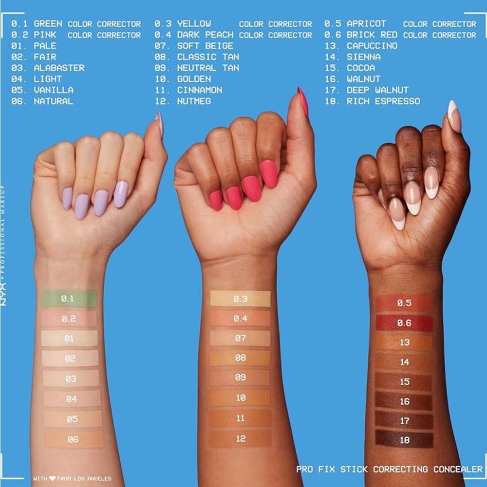 NYX Pro Fix Stick Correcting Concealer ‘Cinnamon’ NEW - Picture 5 of 5